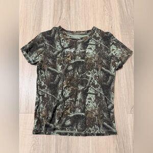 Lucky Brand Green Camo Tee